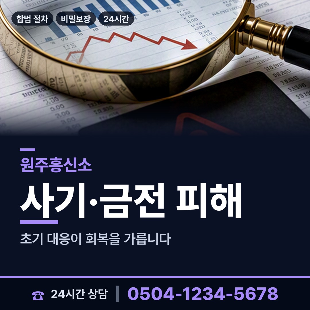 원주 무실동 탐정사무소 상담 안내